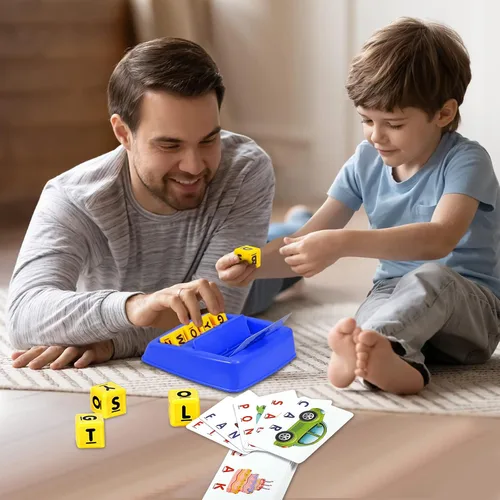 Vista 7 de Fenikso - Juego de combinación de letras, ortografía del alfabeto y lectura de palabras, reconocimiento de objetos y colores, juguete educativo
