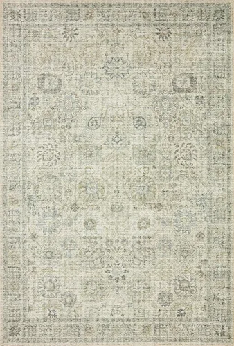 Vista 2 de Loloi II Colección Skye SKY-14 - Alfombra de pasillo, 2'-6" x 12'-0", natural/salvia