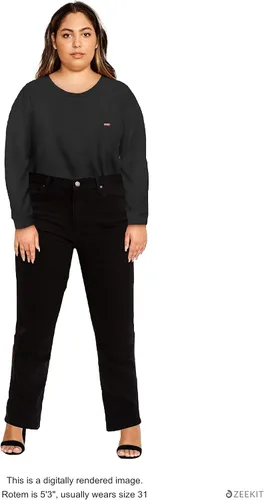 Vista 4 de Levi's 724 Jeans rectos de tiro alto para mujer (también disponibles en talla extragrande)