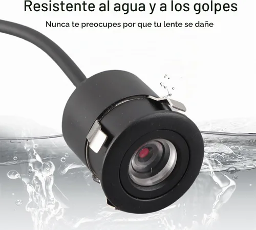 Vista 4 de Mini cámara, 170 ° gran angular con cable CCTV CCD Mini cámara de seguridad HD IR cámara IP66 100W visión nocturna para monitor de coche, hogar