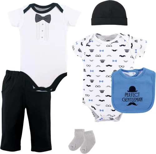 Vista 31 de Hudson Baby Juego de canastilla de algodón unisex para bebé Arcos de ballet Bunny