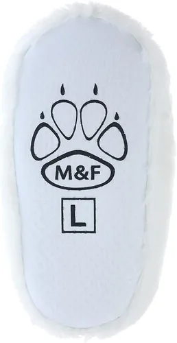 Vista 4 de Millffy Pantuflas clásicas de conejo para adultos, pantuflas de felpa de tamaño infantil, pantuflas de animales de pastor perro corgi disfraz calzado