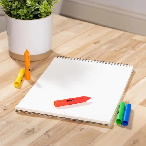 Vista 9 de Melissa & Doug Bloc de bocetos (9) - Certificado FSC Professional-Quality Paper, For Pencils Markers & Crayons, Encourages Creative Expression