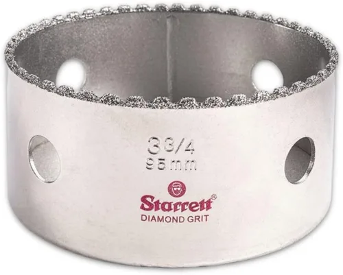Vista 41 de Starrett KD0100-N - Holesaw de grano de diamante de 1 pulgada