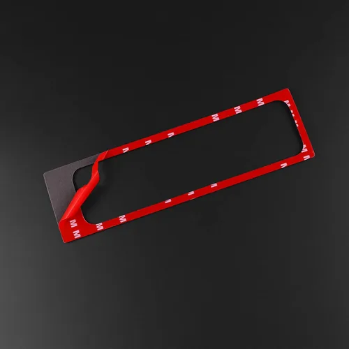 Vista 8 de AIRSPEED Para BMW M5 E39 Cubierta del marco de la caja del reposabrazos de la consola central, calcomanía de fibra de carbono accesorios interiores
