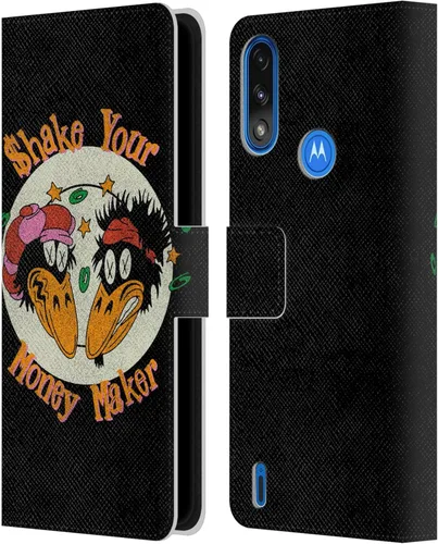 Vista 12 de Head Case Designs Funda de piel con licencia oficial de The Black Crowes Artwork Graphics compatible con Moto E7 Power/Moto E7i Power