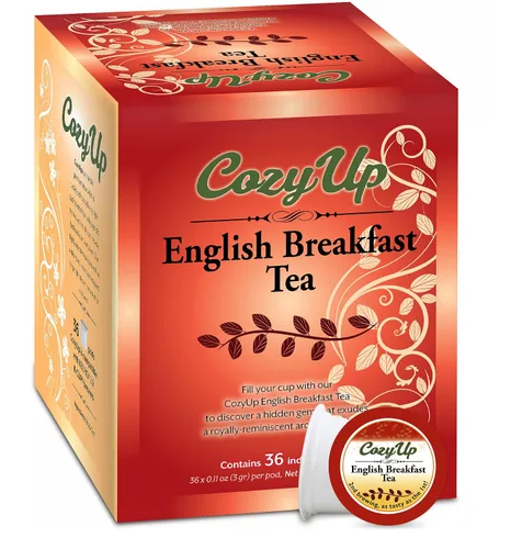 Vista 11 de Cozy Up - Cápsulas de té negro, 36 unidades compatibles con cafeteras Keurig K-Cup