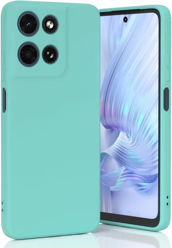 Vista 41 de Funda de silicona suave para Moto G 2026, color negro