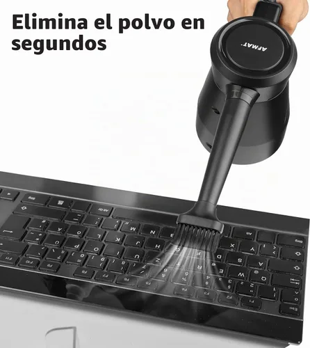 Vista 4 de AFMAT Soplador de aire eléctrico, repuesto para latas de aire comprimido, herramientas de limpieza multiusos con cable de 9.8 pies para electrónica