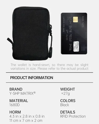 Vista 2 de Carteras para hombre, cartera portátil para tarjetas para hombres, cartera pequeña y exquisita con llavero, monedero para hombres y mujeres