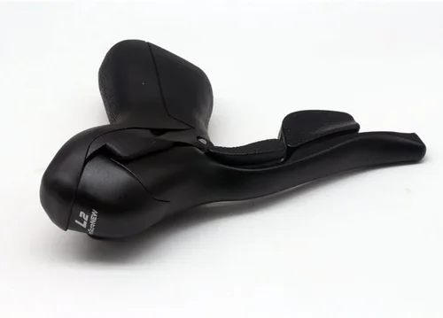 Vista 2 de Palancas de control dual de 2 x 11 velocidades, cambio de bicicleta de carretera compatible con Shimano STI Lever Set