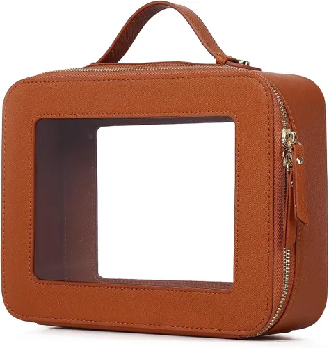 Vista 36 de Bolsa de maquillaje transparente (negro L)