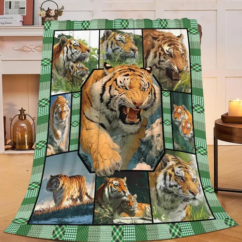 Vista 112 de Manta de águila con la bandera estadounidense y águila calva, regalos para niños, niñas, niños, adultos, mujeres y hombres, suave, acogedora, cálida
