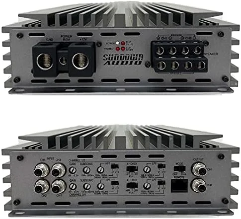 Vista 2 de Sundown Audio SALT-500.4 Serie 2000W RMS Amplificador de coche de 4 canales