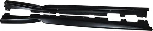 Vista 3 de Faldas laterales izquierdas y derechas, extensión de panel basculante, color negro mate, repuesto para modelos Camaro LT/LS/RS/SS 2016-presentes