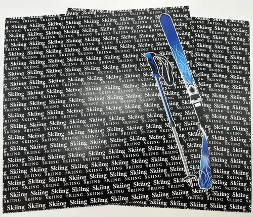 Vista 3 de Scrapbook Customs Go Big Skiing - Juego de álbumes de recortes de papel y calcomanías, 12 x 12 pulgadas