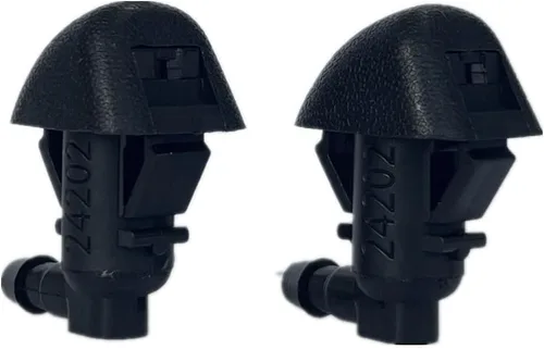 Vista 2 de 2 boquillas para lavaparabrisas, lavado estilo spray real compatible con 76810-SZA-A01ZA 2009-2015 Pilot 5 puertas solamente, par de chorro de agua