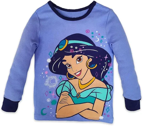 Vista 2 de Disney Jasmine PJ PALS para Niñas Aladdin