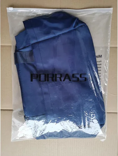 Vista 8 de PORRASSO Bolso de mano Bolso impermeable de nylon Bolso de hombro para mujer, Púrpura, Bolso tote