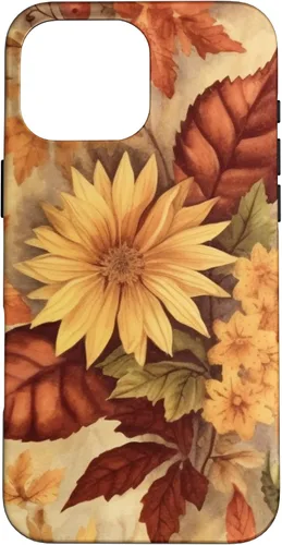 Vista 19 de Autumn Foliage Fall Leaves Girl Women Kids Fall Case for iPhone 17