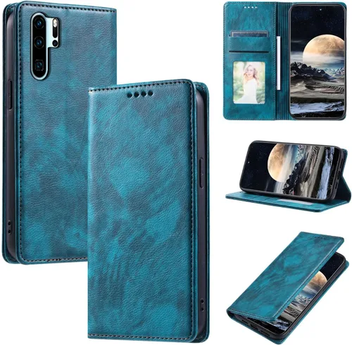 Vista 103 de Funda de cuero compatible con Google Pixel 7, compatible con Google Pixel 7 5G GVU6C GQML3 Flip Folio PU Funda de cuero negro