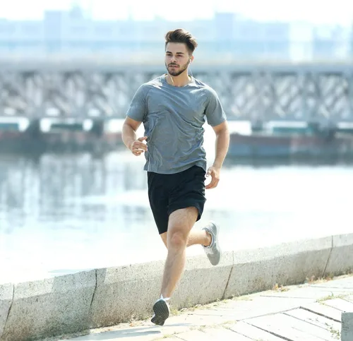 Vista 37 de Camisetas de entrenamiento para hombre, de manga corta, de secado rápido, atlético, gimnasio, activo, absorbe la humedad