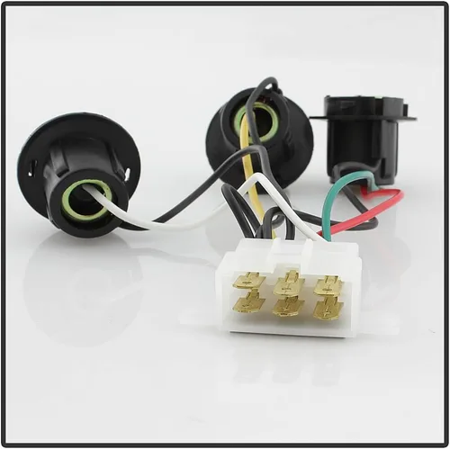 Vista 5 de ACANII -Para 1995-2000 Toyota Tacoma Pickup Truck Pre-runner Luces traseras negras Lámparas de freno izquierda+derecha 1996 1997 1998 1999