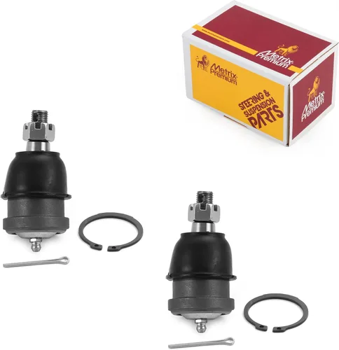 Vista 80 de Metrix - 2 juntas de rótula superior delantera K3134T para Dodge Ram 1500 4WD 94-01, Ram 2500 4WD 94-99, Jeep Cherokee 84-01, Wrangler 97-17