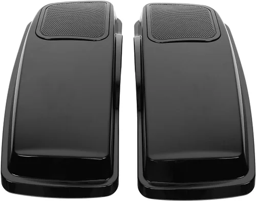 Vista 3 de Parrillas recortadas 6X9 tapas de altavoz para Harley Touring Road King Street Electra Glide 2014-2024