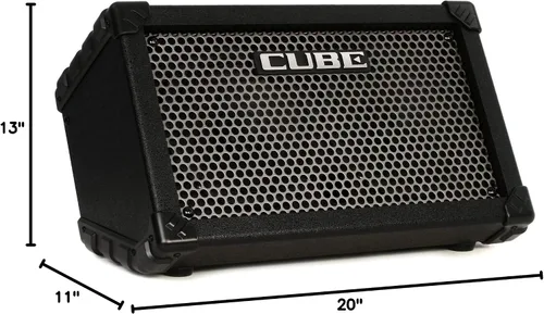 Vista 6 de Roland CUBE Street EX amplificador estéreo de 2 canales a batería