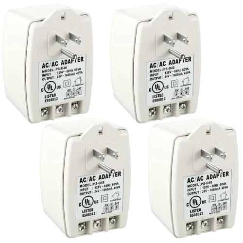Vista 9 de Transformador enchufable de 24 V 40 VA, con certificación UL