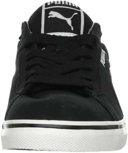 Vista 2 de PUMA Tenis de lona vulcanizada S para hombre, NegroBlanco