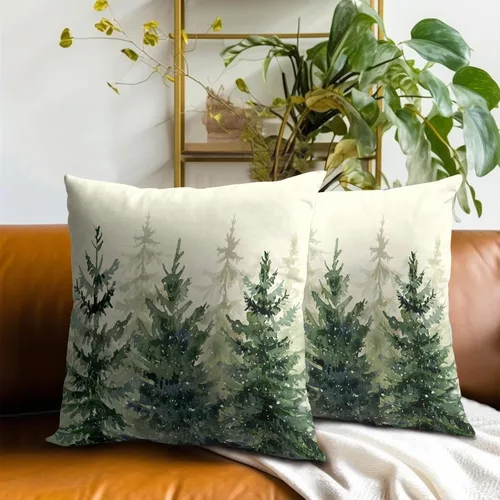 Vista 203 de Giwawa Juego de 2 fundas de almohada decorativas con diseño floral de girasol de 16 x 16 pulgadas, fundas de cojín decorativas para el hogar, sofá