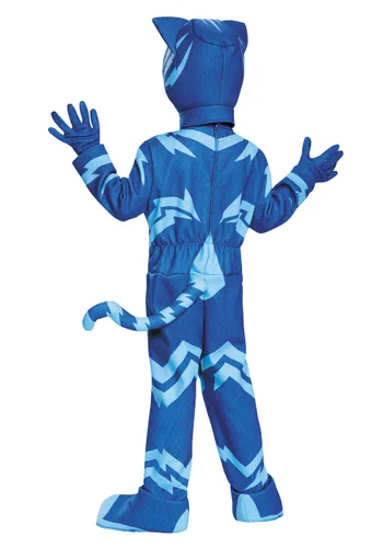 Vista 2 de Disfraz Deluxe de Catboy de PJ Masks para Niños Multicolor