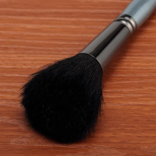 Vista 5 de Creative Mark Pinceles para mopa de pelo de cabra blanca natural, pinceles para pintura acrílica, aceite, acuarela y más, ovalados, tamaño 1 pulgada