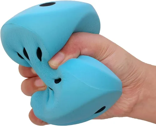Vista 5 de Juguete grande de bola antiestrés de 3.9 pulgadas, dados de espuma de poliuretano, juguetes de mesa para niños, para obtener tus números de la suerte