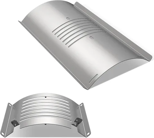 Vista 23 de Kit de bandeja de goteo, deflector de calor y forros de bandeja de grasa para parrillas de pellets Traeger Pro 22 Series, reemplazo de bandeja