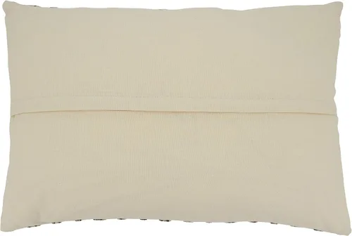 Vista 2 de SARO LIFESTYLE Ambrosia Collection - Funda de almohada con diseño de rayas, 16 x 24 pulgadas, multicolor