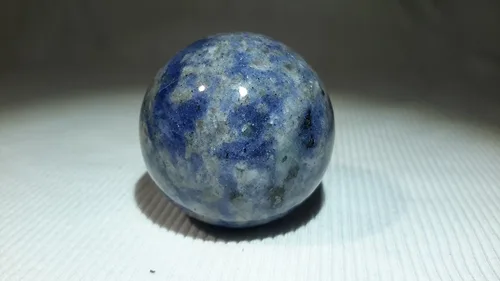Vista 7 de Auténtica colección de esferas pulidas de piedra semipreciosa (jaspe brezado)