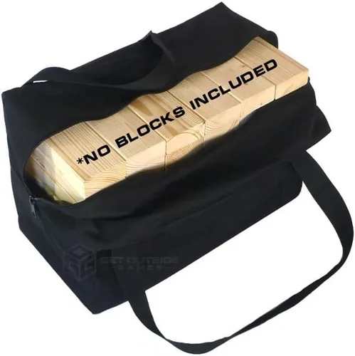 Vista 3 de Estuche de transporte y bolsa de almacenamiento para juegos de bloques de torre gigante Get Outside