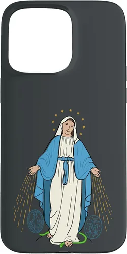 Vista 31 de Nuestra Señora de Gracia - Funda Milagrosa Virgen de la Medalla para iPhone 17