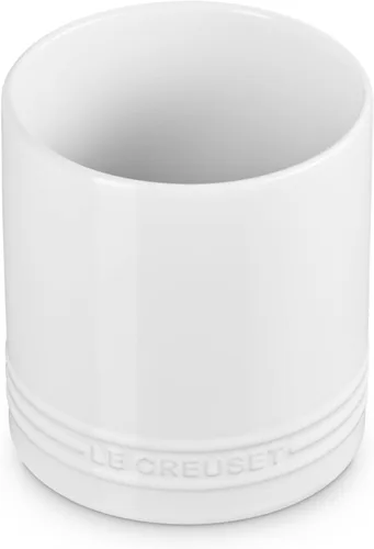 Vista 13 de Le Creuset Stoneware Signature Recipiente para Utensilios de Pared Recta, 1 cuarto de galón, Artichaut