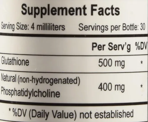 Vista 5 de Glutatión liposomal 4.fl. oz