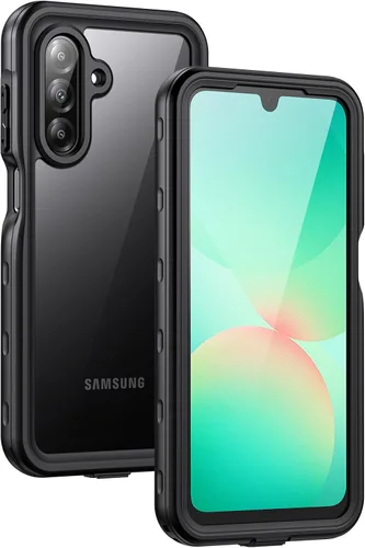Vista 12 de Lanhiem - Funda para Samsung Galaxy A16 5G, impermeable IP68, resistente al polvo, con protector de pantalla integrado, cubierta protectora
