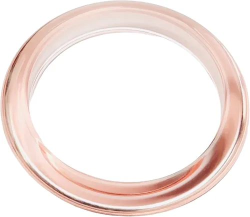 Vista 2 de Brazalete de resina - Pulsera acrílica - Transparente con un toque