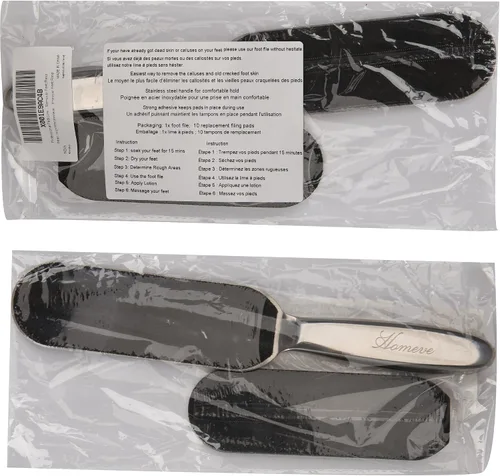 Vista 8 de Lima de pedicura profesional para pies – Reutilizable de acero inoxidable agrietado callos de la piel removedor de callos