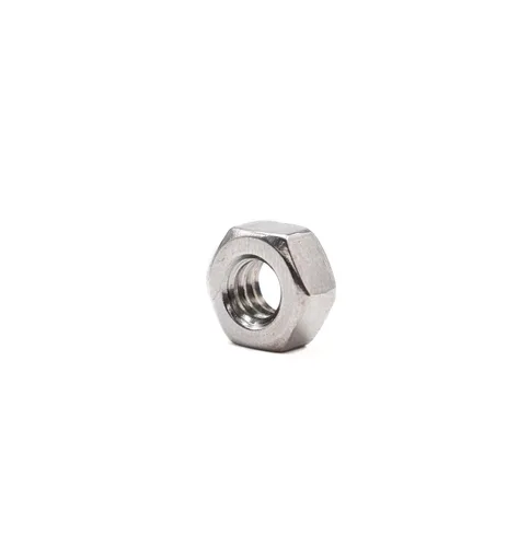 Vista 5 de cSeao 100 tuercas hexagonales 1/4-20 de acero inoxidable 304, acabado liso