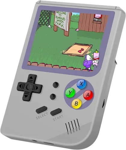 Vista 8 de Consola de juegos de mano RG300, consola de juegos retro con tarjeta TF de 64G incorporada con 5000 juegos clásicos, consola de juegos portátil