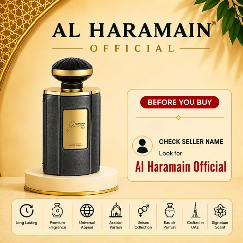 Vista 2 de Al Haramain Junoon Noir EDP 2.5 oz / 75 ml para mujeres