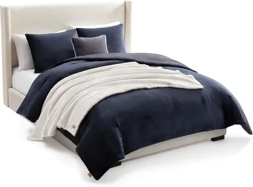 Vista 21 de UGG Remina - Juego de edredón individual, cama de dormitorio en una bolsa Beige